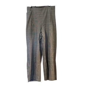 Old Navy High Rise Pixie Cut wide Leg trousers Plaid Size 3x